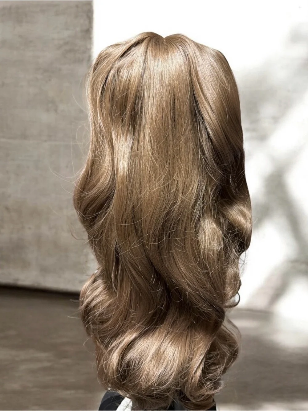 Soft Long Wavy Women's Wig - Light Ash Brown
